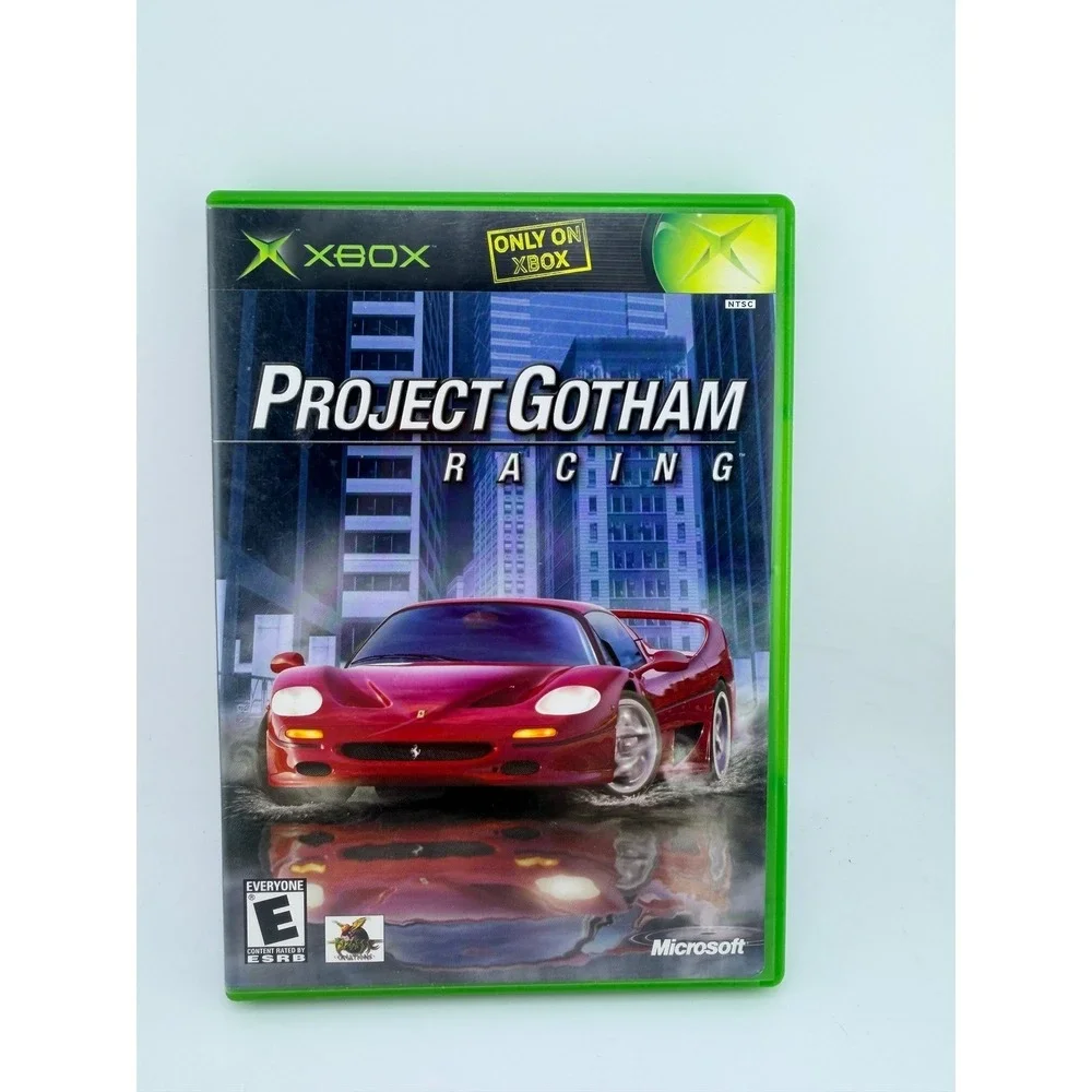 Project Gotham‎ Racing Microsoft Xbox 2001 Original OG Xbox CIB Manual Included